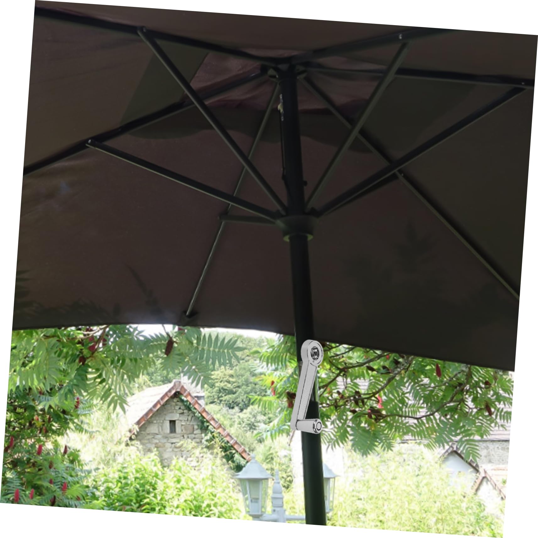 YARNOW Ondulation Du Parapluie Poignée Rotative De Remplacement Pour Parapluie Manivelle De Remplaçable Poignées Rotatives De Uv Un Raccord Plastique