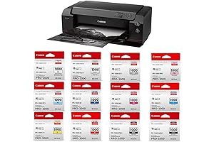 Canon imagePROGRAF PRO-1000 17" Pro Inkjet Photo Printer, 12 PFI-1000 Inks