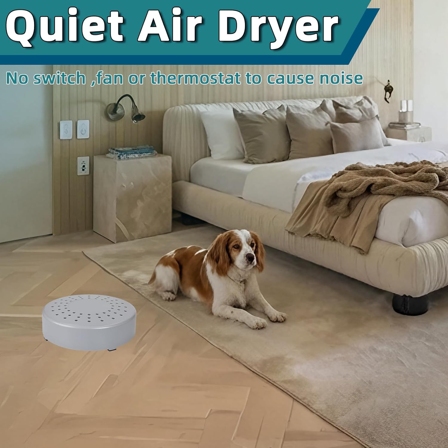 Air Dryer for Ship Boat RV,Storage Room,Small RV Boat Dehumidifier Ship Dryer to Dry and Warm Air Circulator for Enclose Space-RV/Boat/Basement/Garage/Cabin/Bathroom,Low Power Draw Micro Dehumidifier