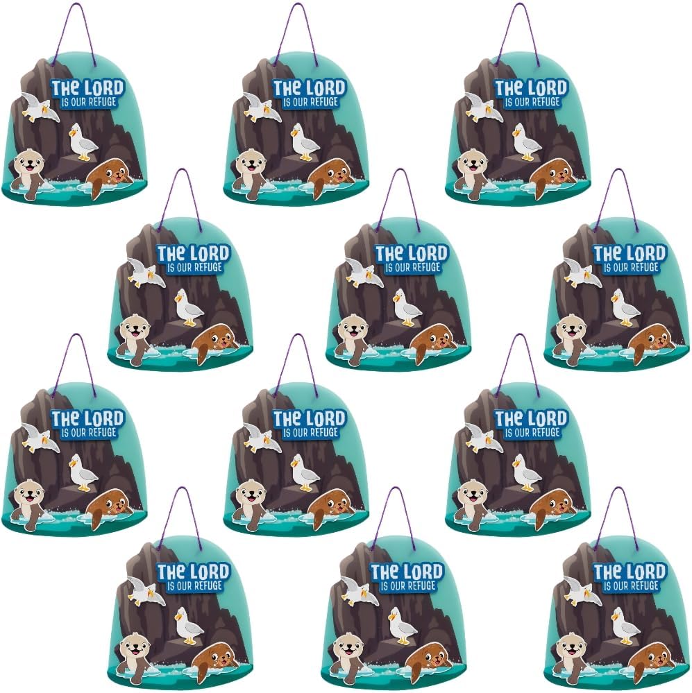 Fun Express Rocky Beach VBS Sign Craft Kit - Makes 12, Vacation Bible School 2024