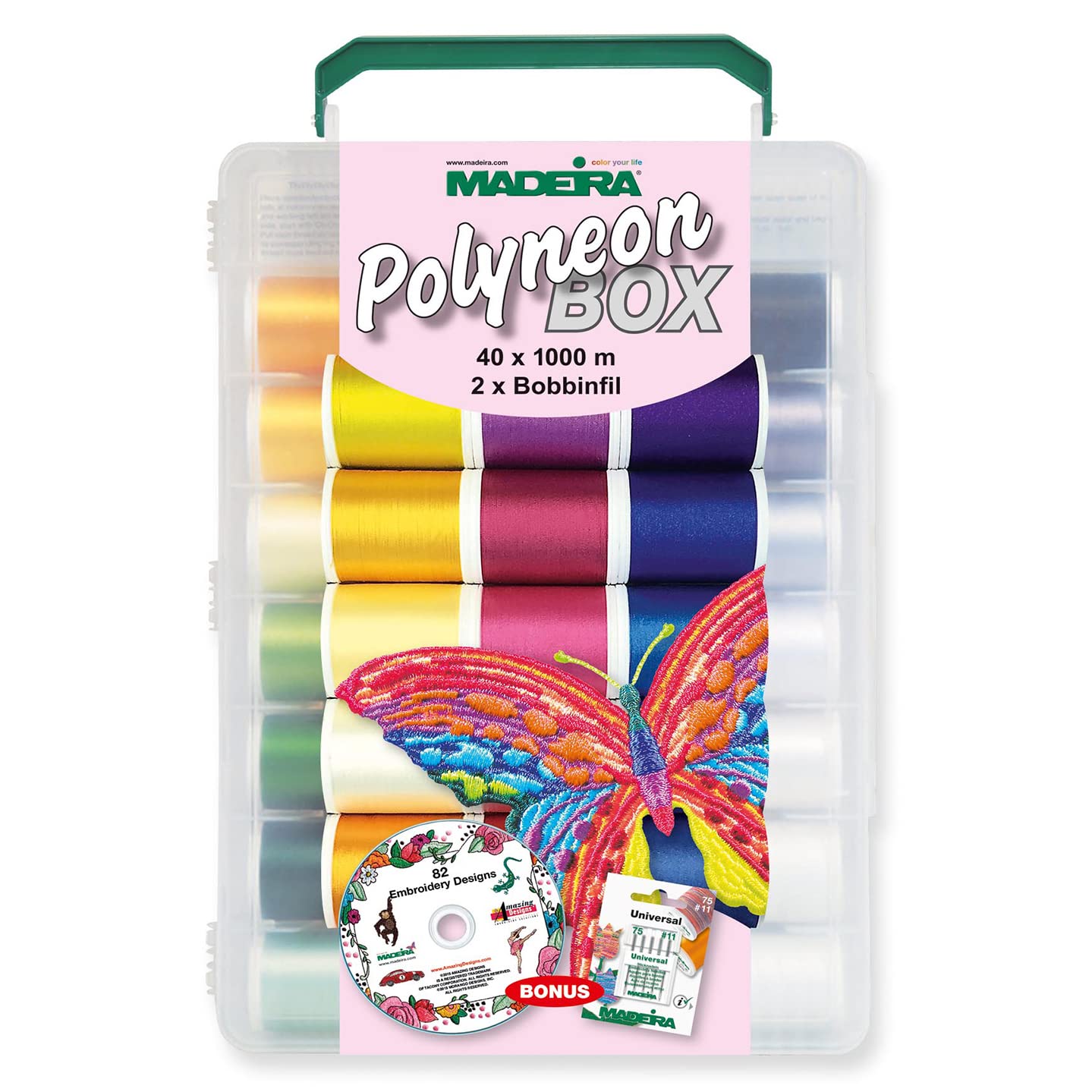 Madeira Softbox: Polyneon: 40 x 1.000 m Gelpad | 8086