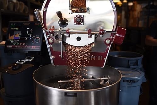 Miniatura 3 de Paquete de 2 espressos, medio oscuro, grano entero, 2 bolsas, espresso suave, oscuro y rico, origen único, cosechado a mano, procedente de pequeños