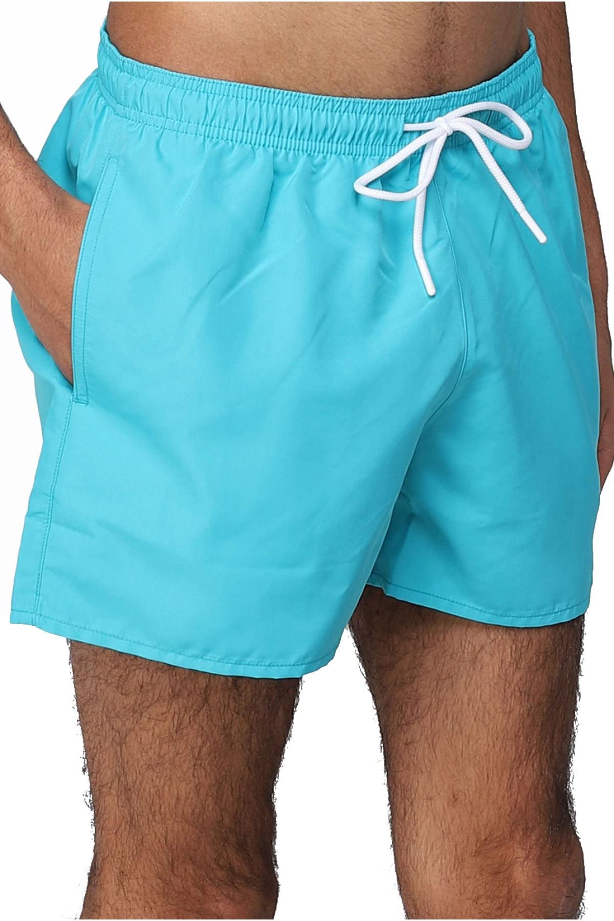 Emporio Armani Męskie bokserki do pływania Essential, turkusowy, 52