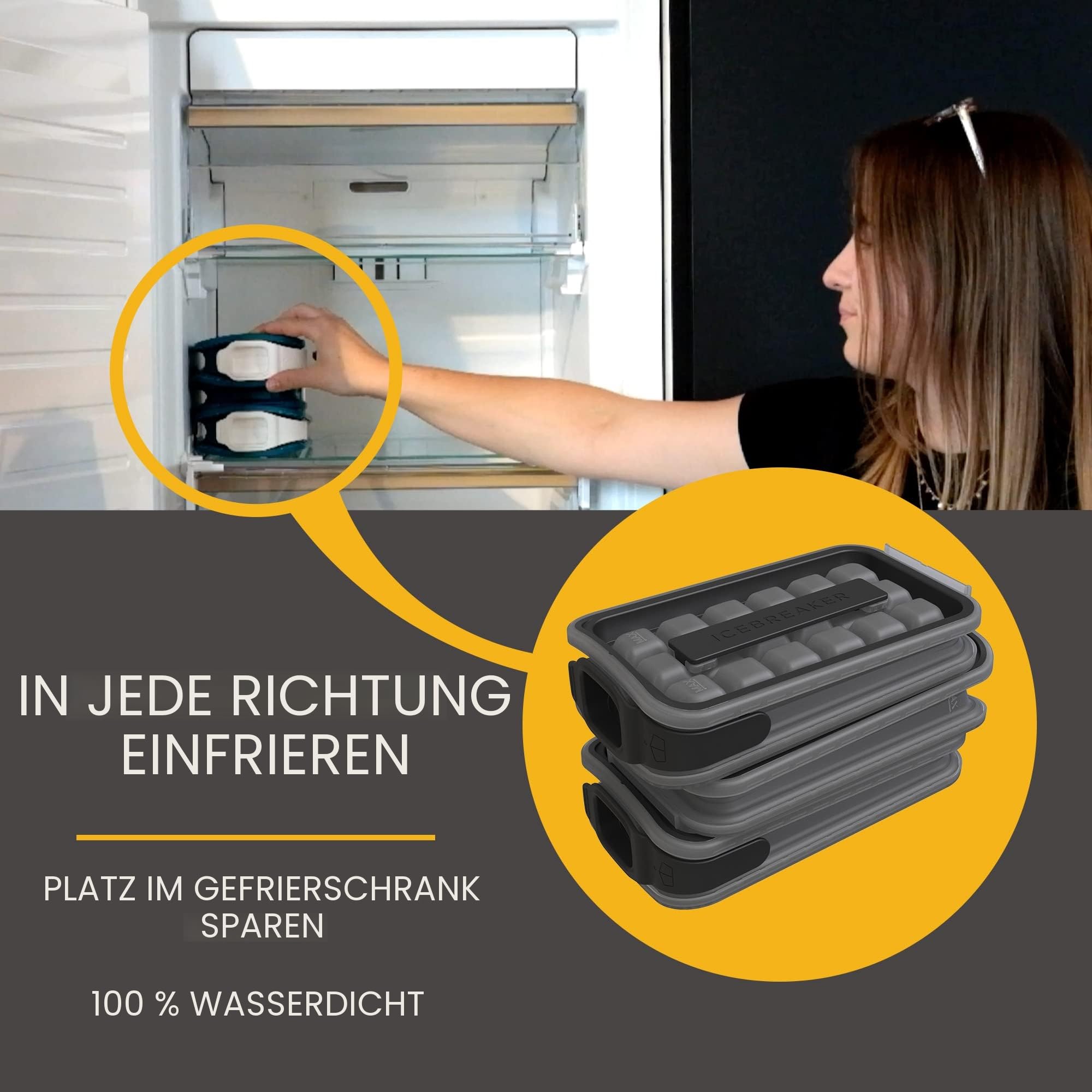 Eiswürfelbereiter Icebreaker Pop 2.0 schwarz
