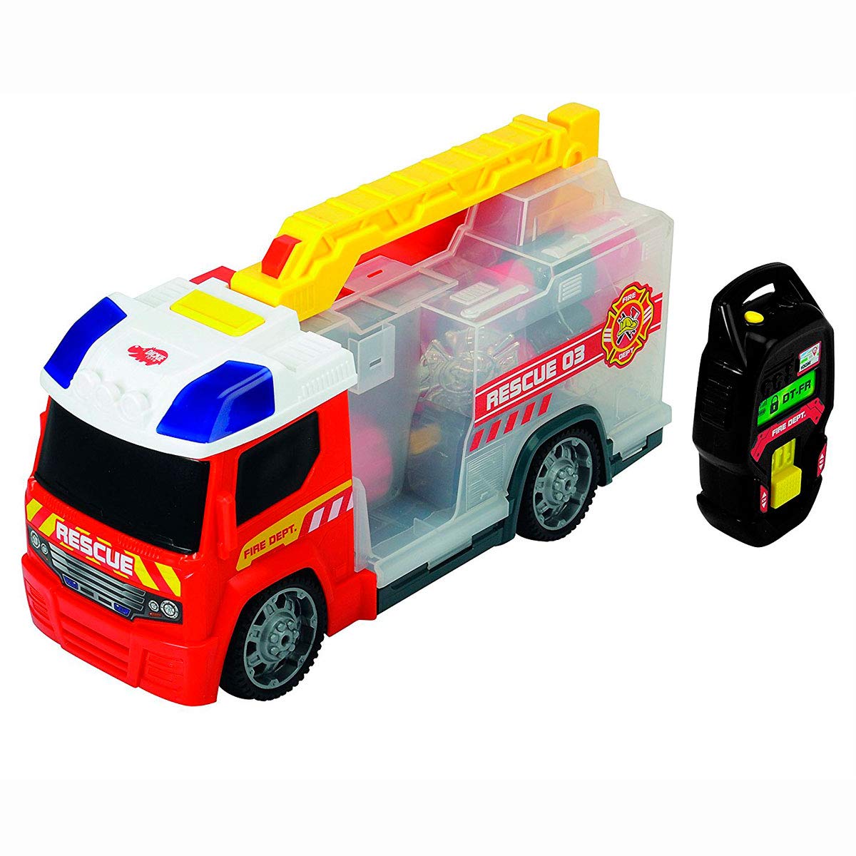 Dickie Camión de Bomberos maletín con Accesorios (Dickie 3716006)