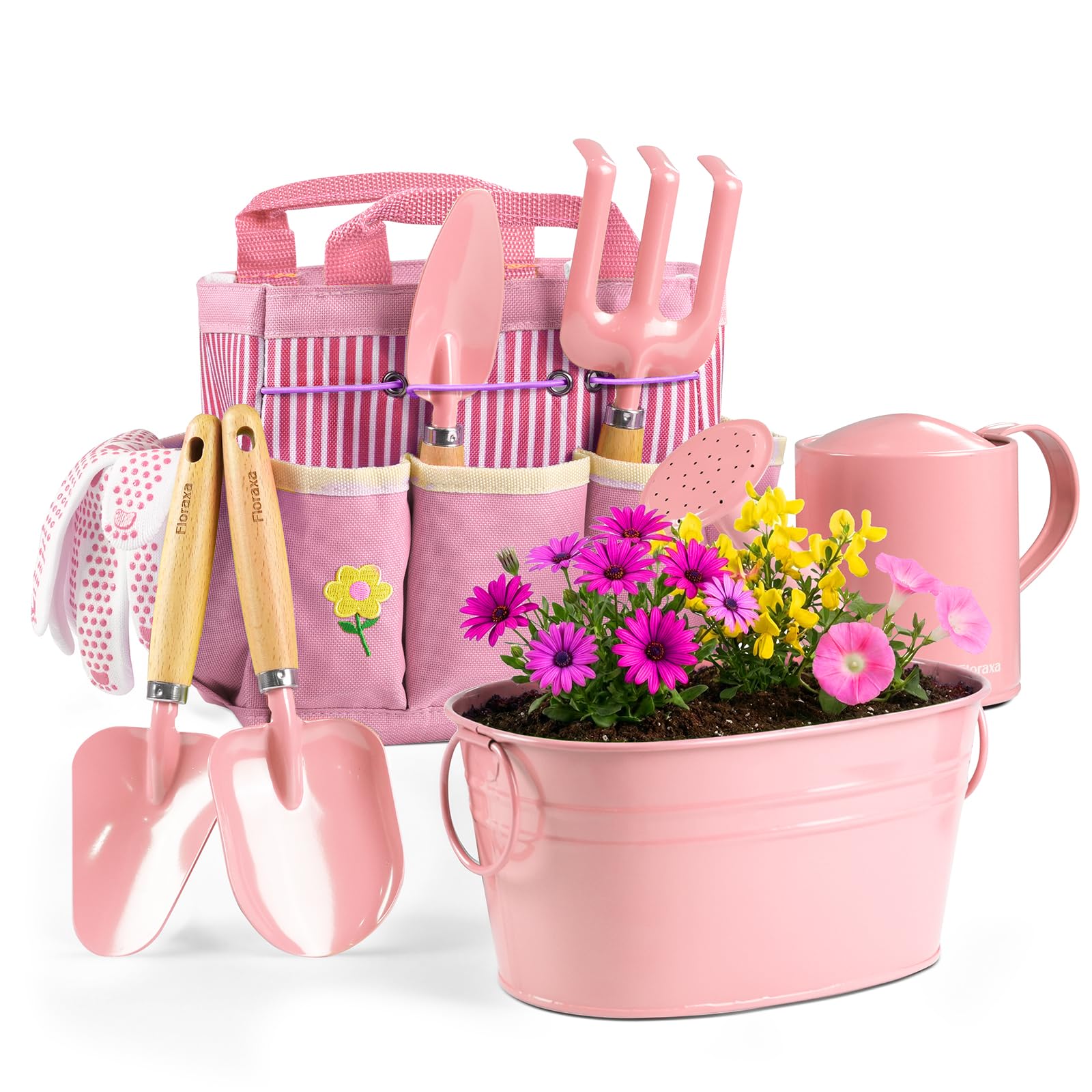 Floraxa 8-Piece Kids Gardening Set