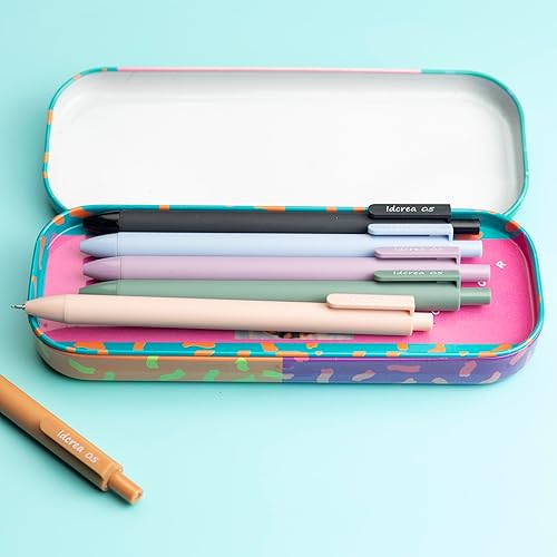 Miniatura 6 de Ldcrea - Bolígrafos de gel de punta fina de 0.5, tinta negra, agarre sedoso, paquete de 12