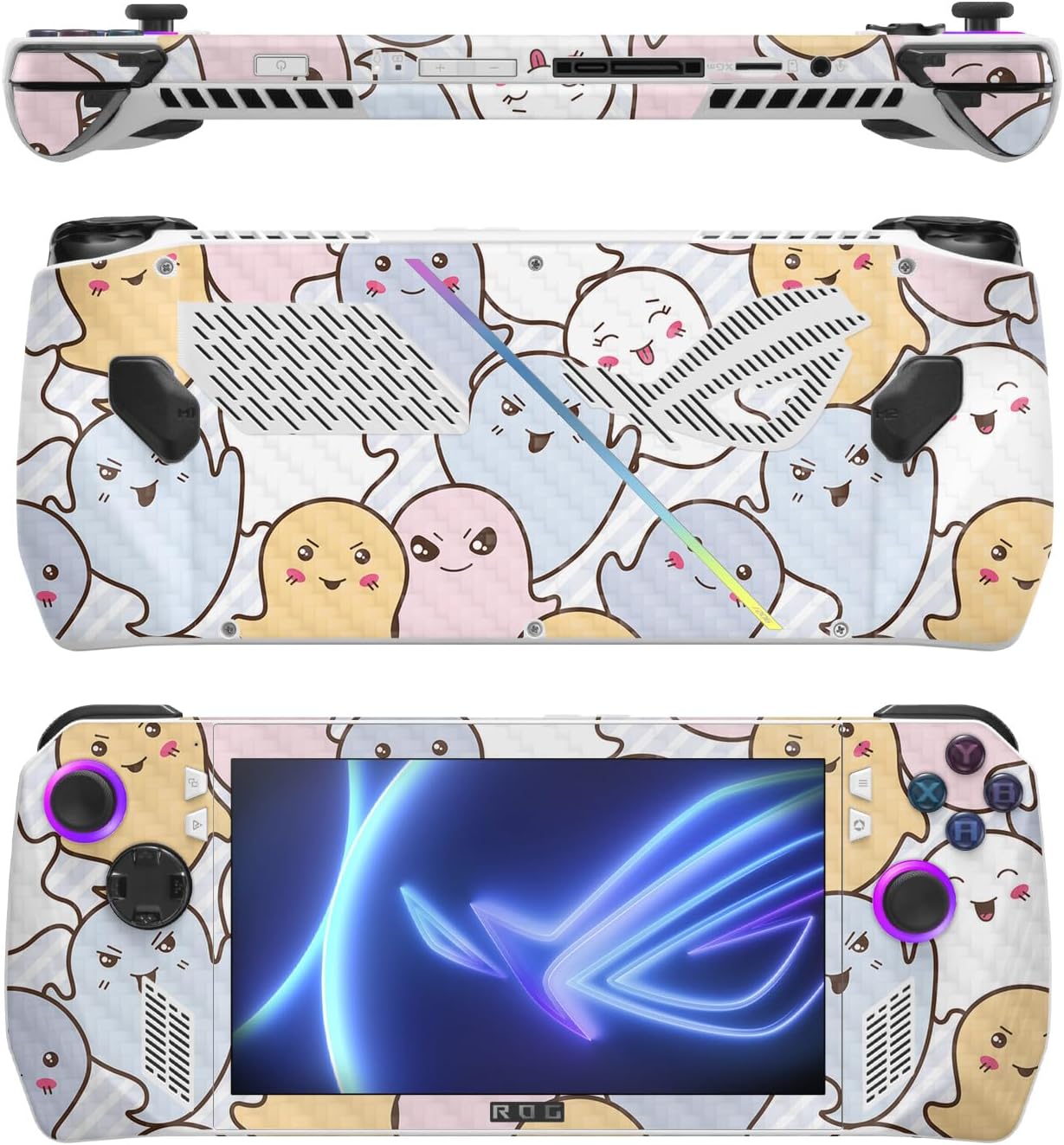 MightySkins Skin Compatible with Asus ROG Ally - Puppy Fall | Protective, Durable, and Unique Vinyl Decal wrap Cover | Easy to Apply, Remove, and Change Styles