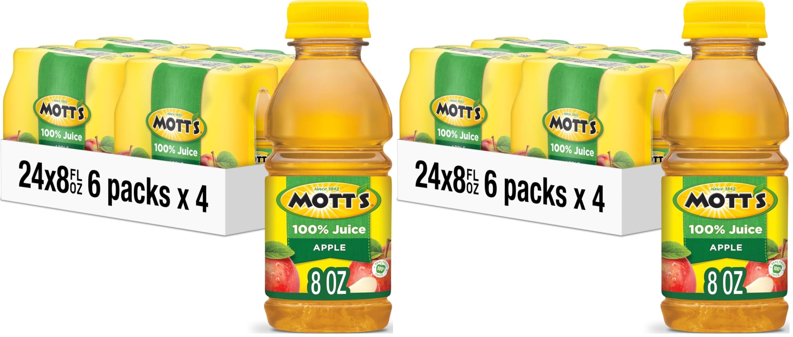 Mott's Apple / 8 Fl Oz (Pack of 48) / 6 Fruit Juice