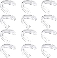 BBTO 20-Pack Adult Sports Mouth Guards Transparent EVA Mouthpieces for Boxing Football Hockey Basketball Rugby