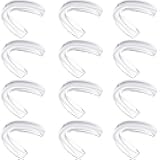 20 Pieces Sports Mouth Guard Boxing Mouth Protection Athletic Mouthpiece for Football Basketball Hockey Karate Rugby Match(Transparent Color,Adult (11 yrs & Above))
