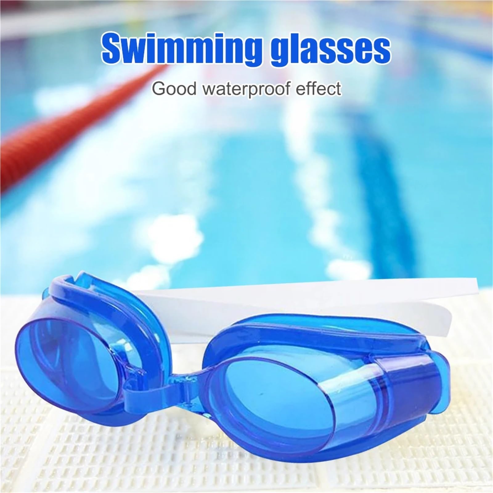 Gafas de natación HD antivaho, protección completa, gafas piscina sin fugas, impermeables, visión clara for mujeres y hombres Para Deportes