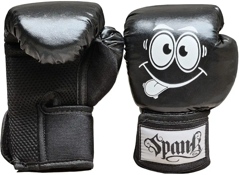 Luva De Boxe Muay Thai Kickboxing Infantil Rostinho Spank