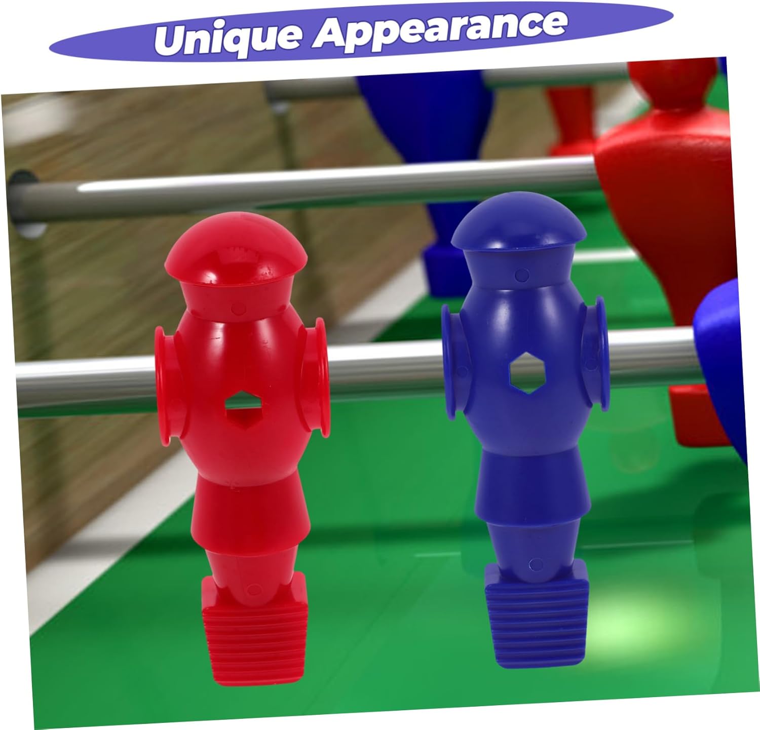 VANZACK 26pcs Foosball Table Player Mechanical Figure Football Action Figures Toys Desk Soccer Player Figurines