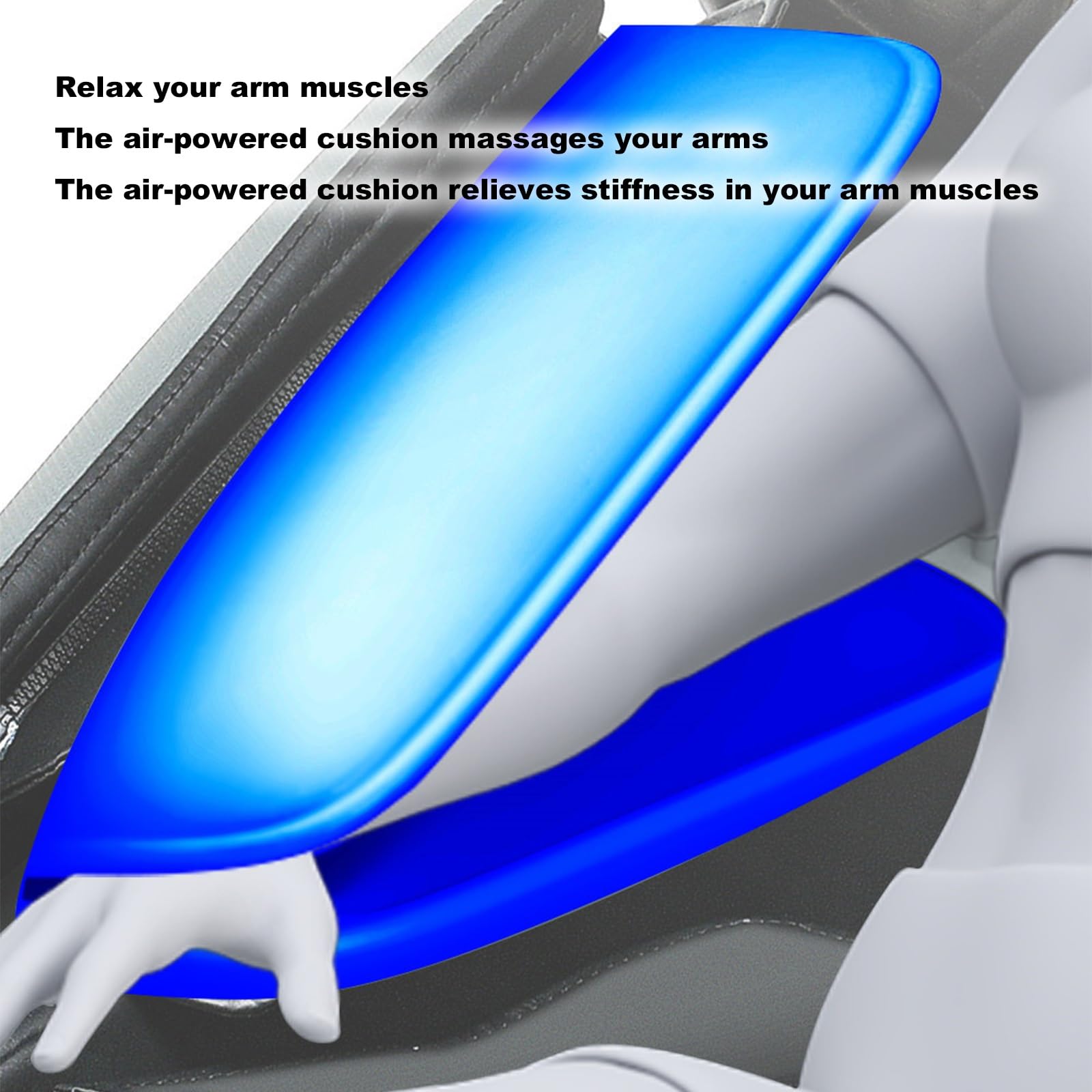Poltrona massaggiante per anziani con funzione di termoterapia, facile da usare, per un massaggio completo del corpo