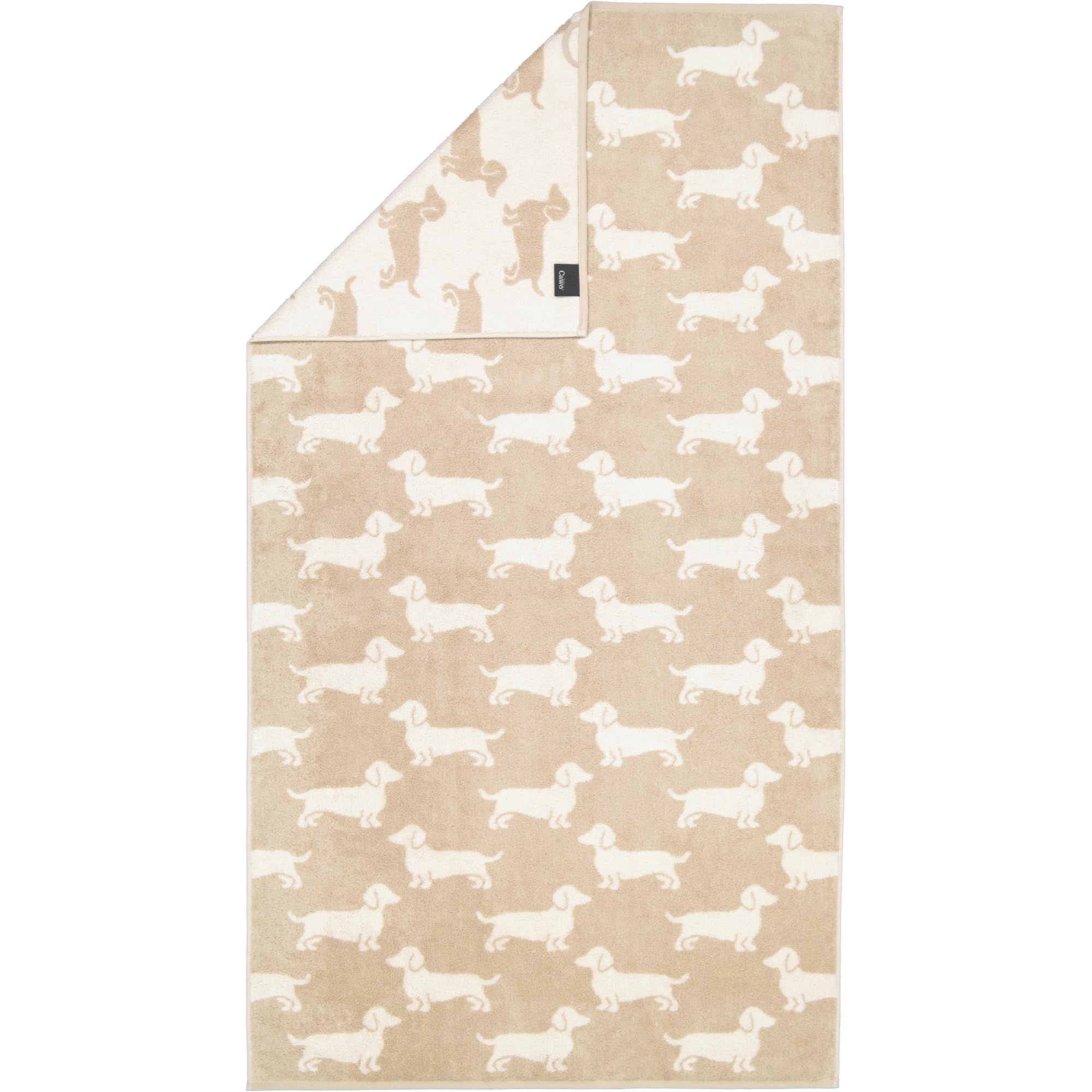 Cawö Handtücher WE Love Dogs 6246 Natur-Beige - 33