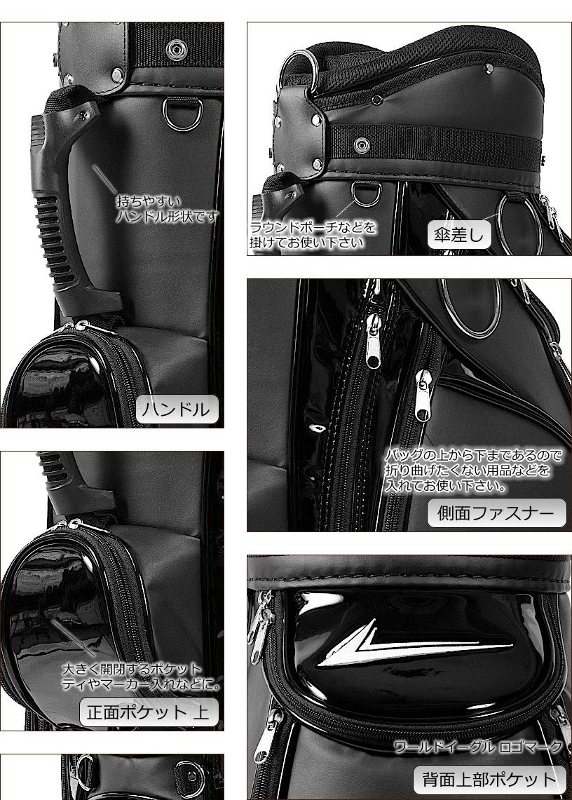 Amazon | パーフェクトブラックカラー シックでスマートなゴルフ