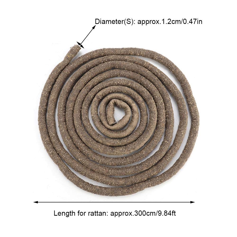 Künstliche Reptilien Kletterzweig mit Saugnäpfen, 9.84ft Flexible Jungle Rattan Lange Rebe, Habitat Dekor für Chamäleon, Echsen, Gecko, Schlangen