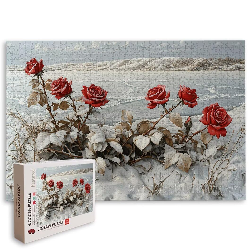 Puzzle 2000 Pezzi, Puzzle Rosa, Misura: 100x71cm, Regalo Donna/Uomo -8753
