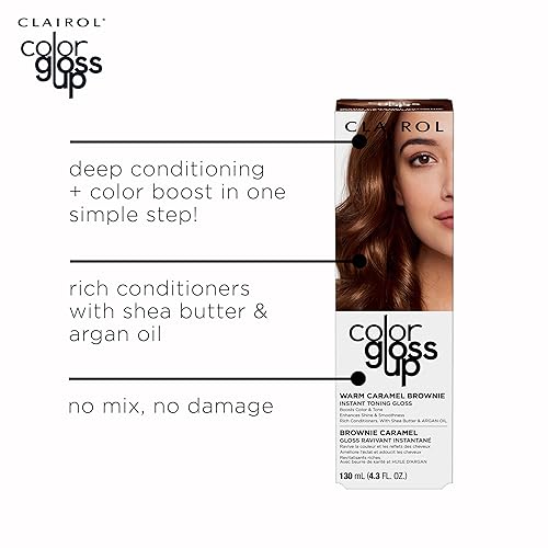 Miniatura 5 de Clairol Color Gloss Up - Tinte temporal para el cabello, color Mocha Me Crazy para el cabello, paquete de 1 unidad