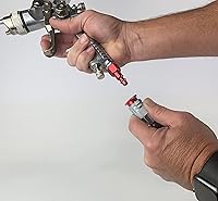 Vista 4 de Primefit Kit de accesorios de aire de 14 piezas - estilo industrial rojo (IK7001-14R)