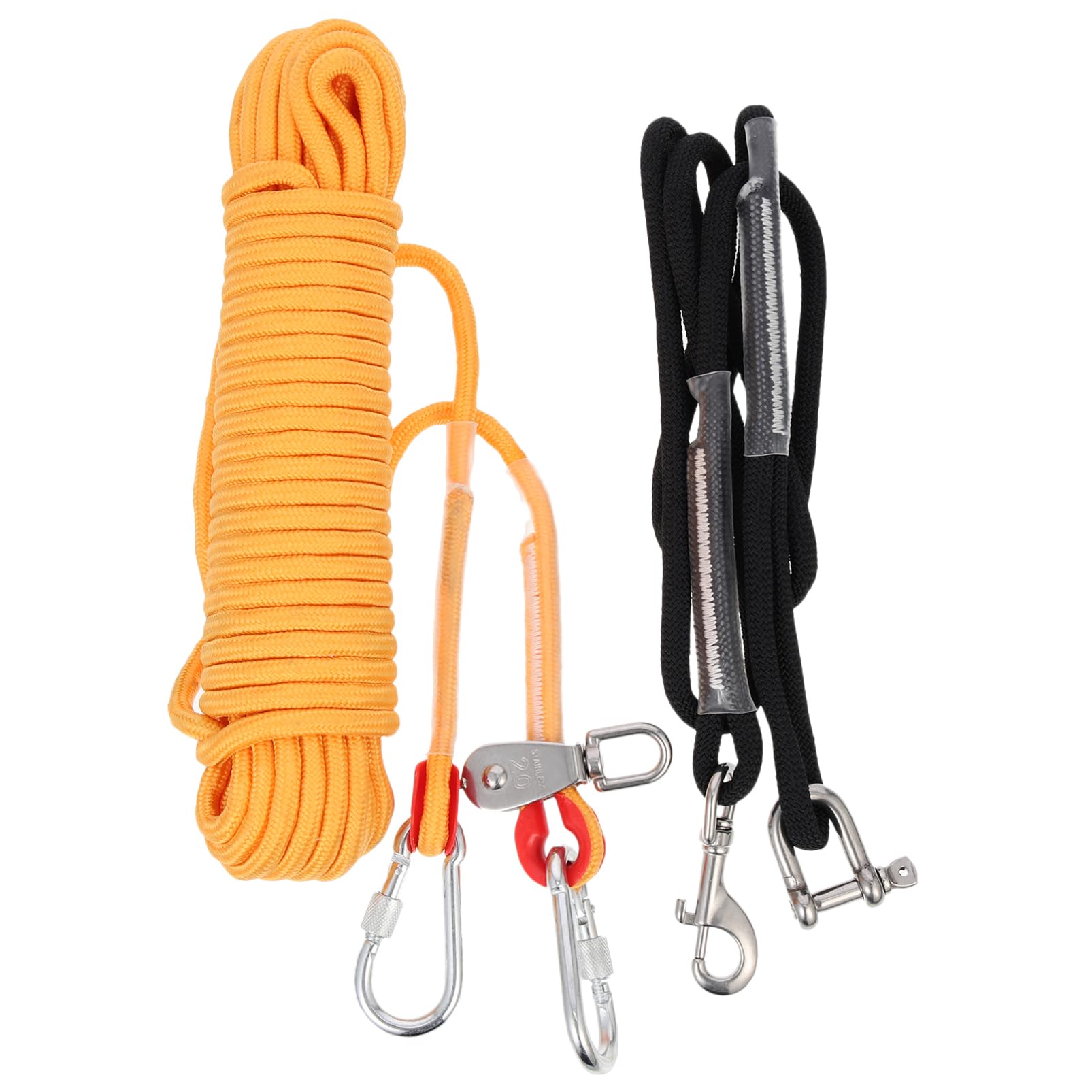 Cadena Resistente para Perros Cable de Camping de Nylon para Pasear y Correr Mascotas Accesorio de Acampada para Perros Duradero y Práctico de Usar para Exteriores