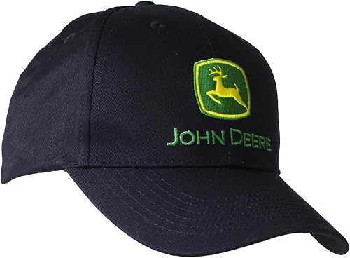 John Deere NCAA - Gorra de béisbol para hombre con logotipo de marca registrada