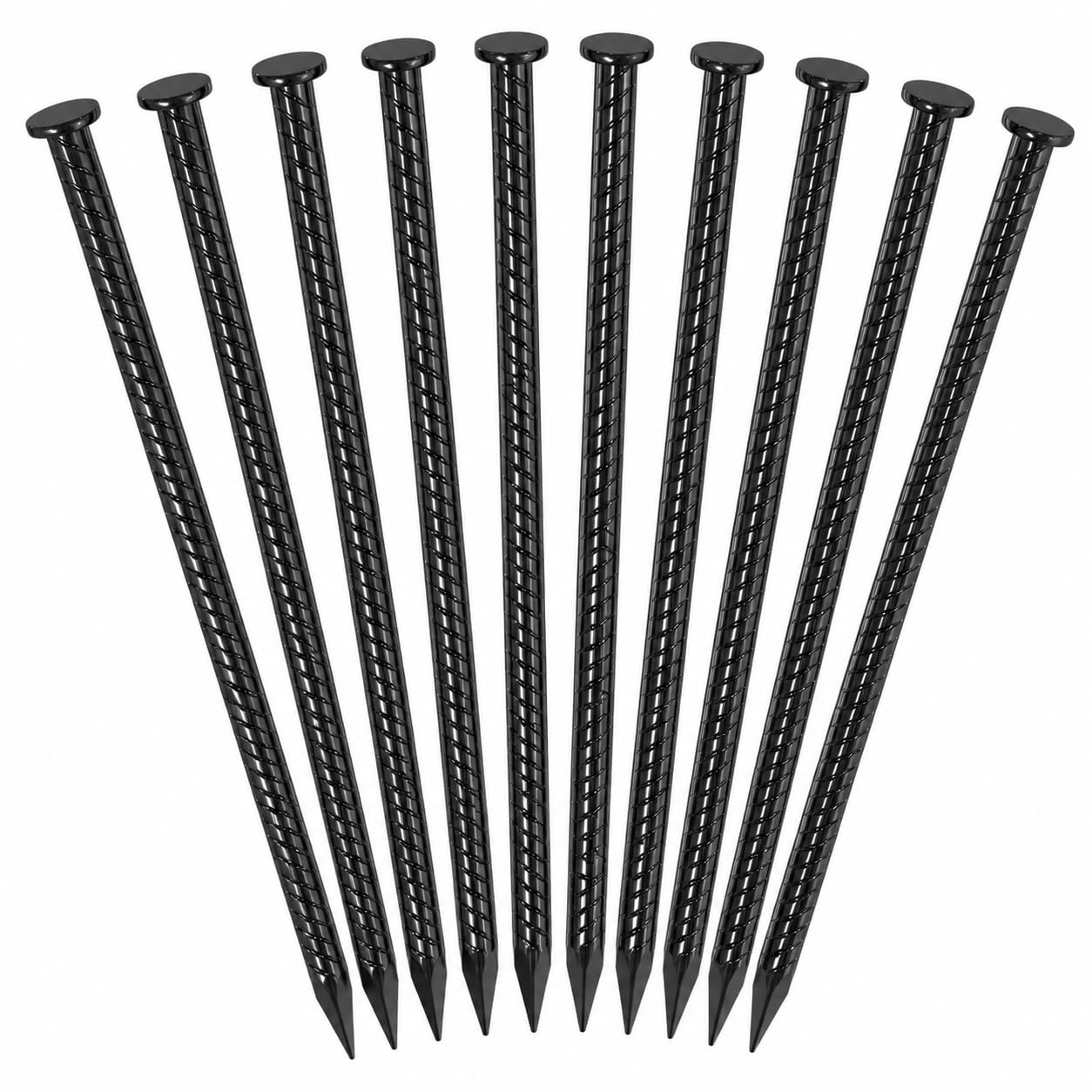 14 Inch Rebar Stakes 1/2 Heavy Duty Ground Anchors for Asphalt