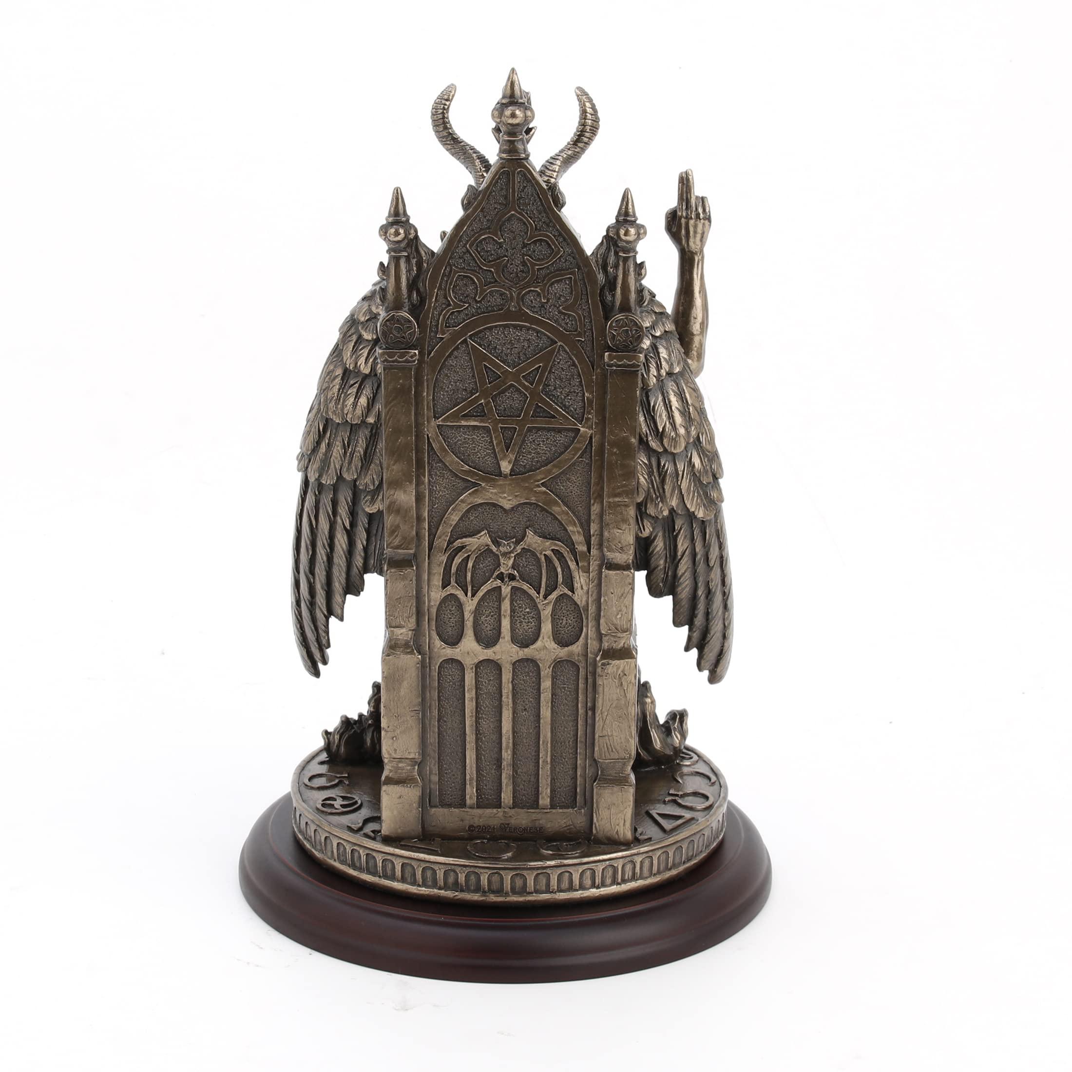 Amazon.co.jp: Veronese Design バフォメットの像 コールドキャスト