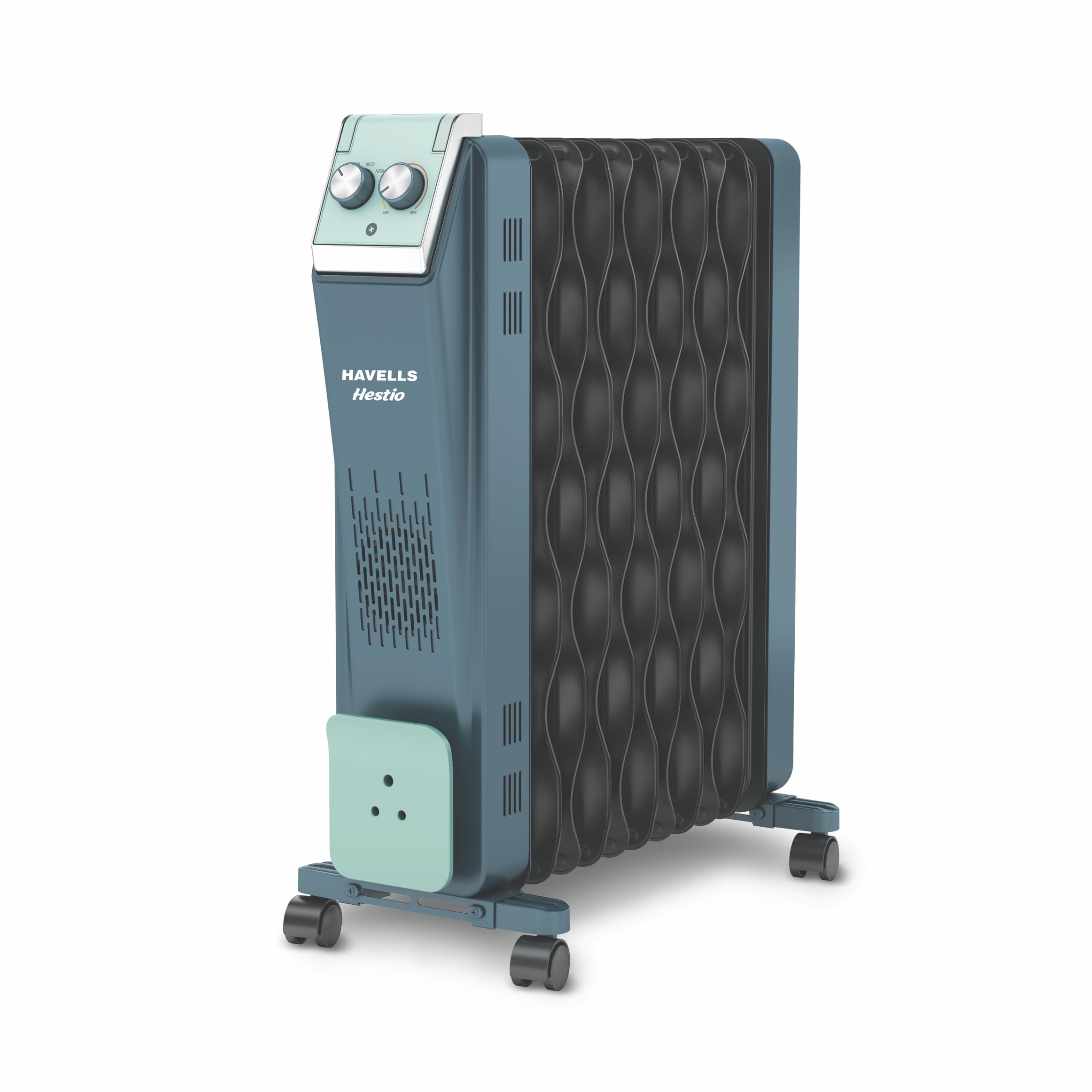 Havells Hestio 11 Wave Fin OFR 2900 Watt with 3 Heat Setting "1000W/1500W/2500W" & PTC Heater 400W (Blue & Black) (B0CKKZPF65) Amazon Price History, Amazon Price Tracker