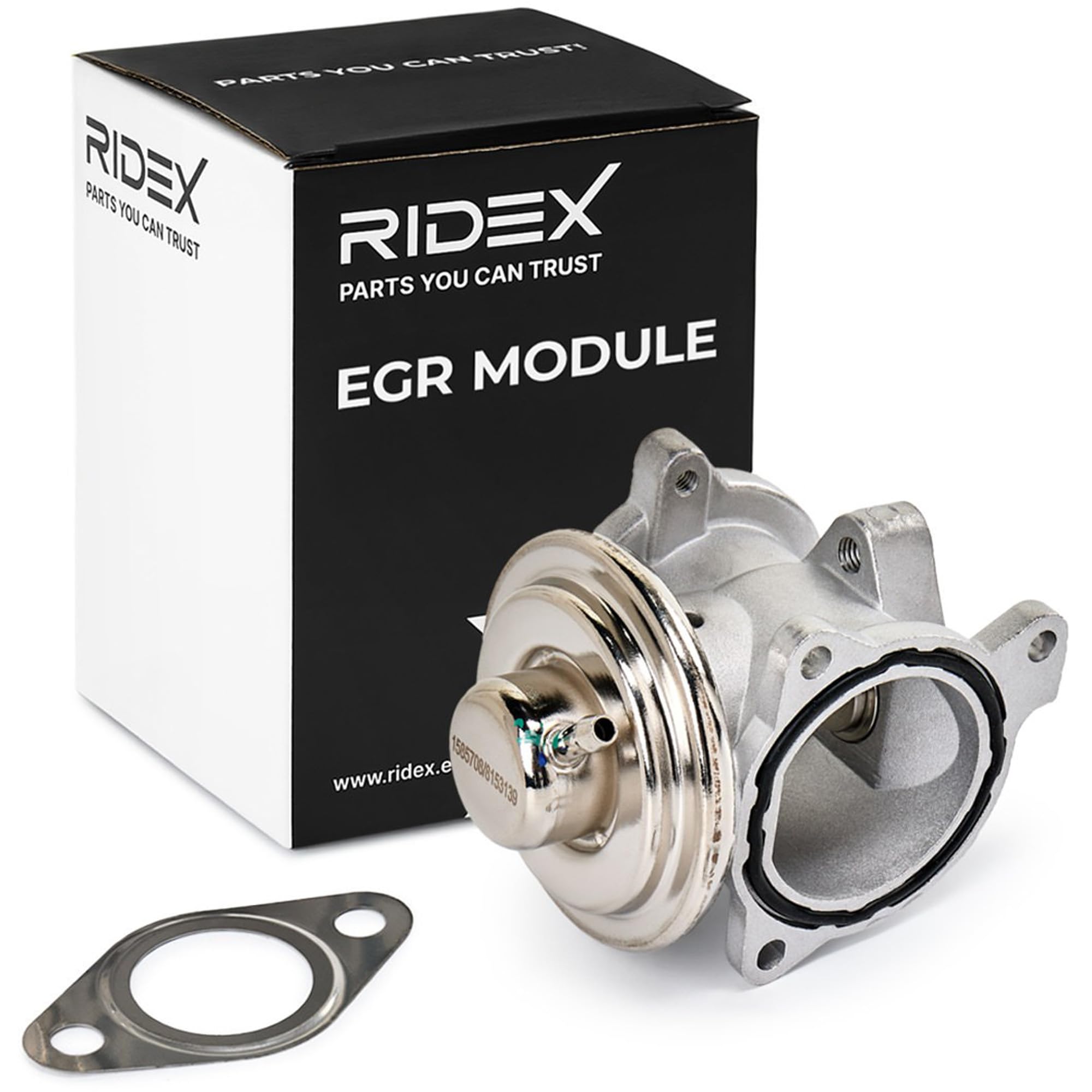 RIDEX 1145E0045 Valvola EGR pneumatico con guarnizione Compatibilità con VW POLO 9N