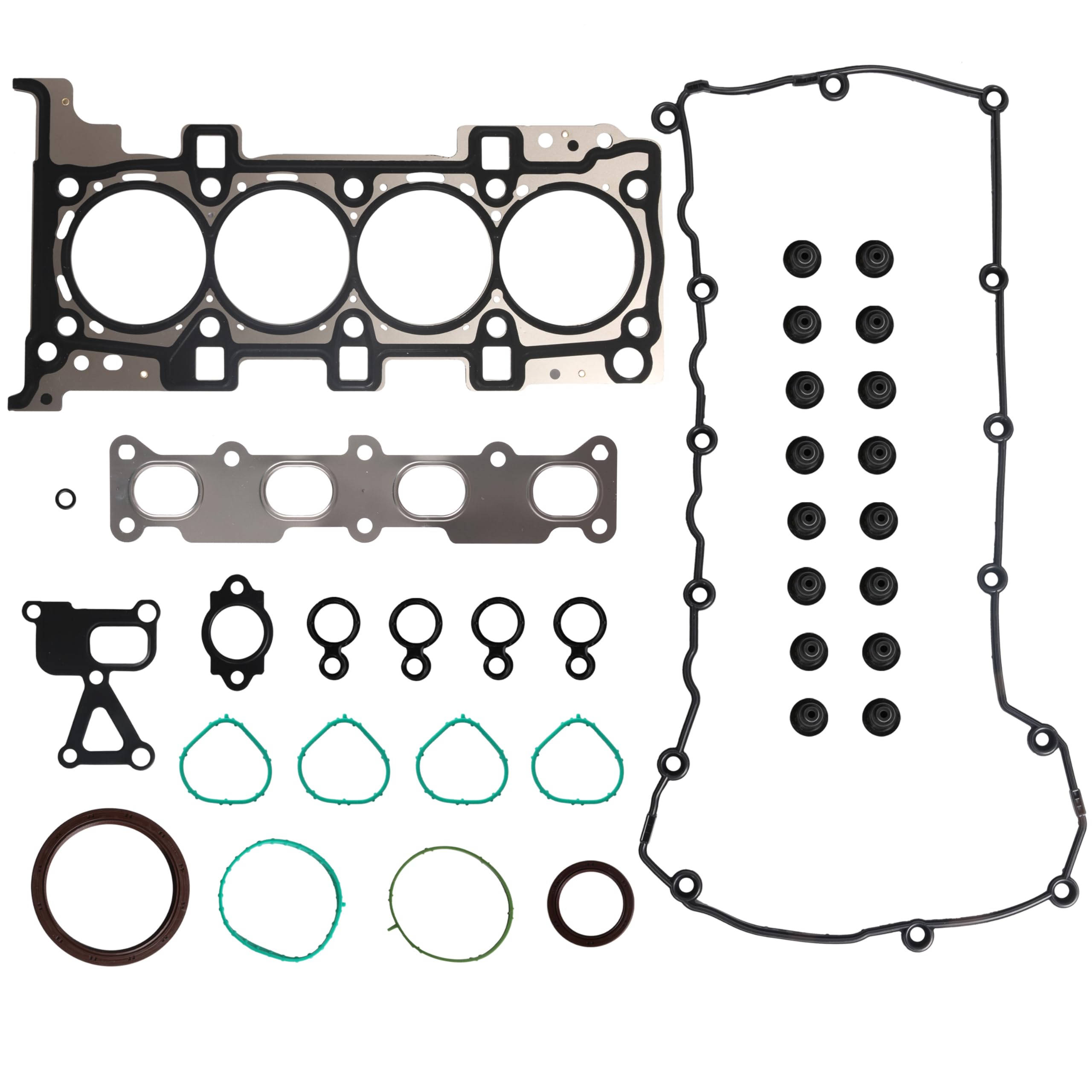 Riyhch HGS1170 Head Gasket Set Compatible with Dodge Dart 2013-2016 1.4L 2.0L 2.4L L4 DOHC 16V OE#HGS1170 68188889AE 68188889AF