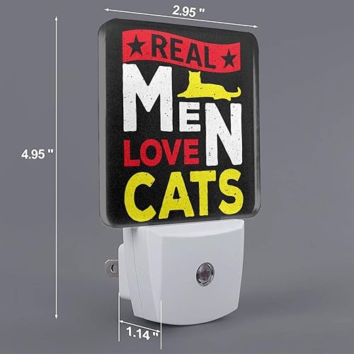 Miniatura 7 de Oregon Bigfoot Sasquatch - Juego de 2 luces nocturnas LED enchufables, decoraciones de Navidad, lámpara con sensor automático del atardecer al