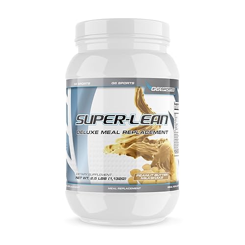 G6 Sports Nutrition Super-Lean Deluxe Meal Replacement (32g Protein, 7g