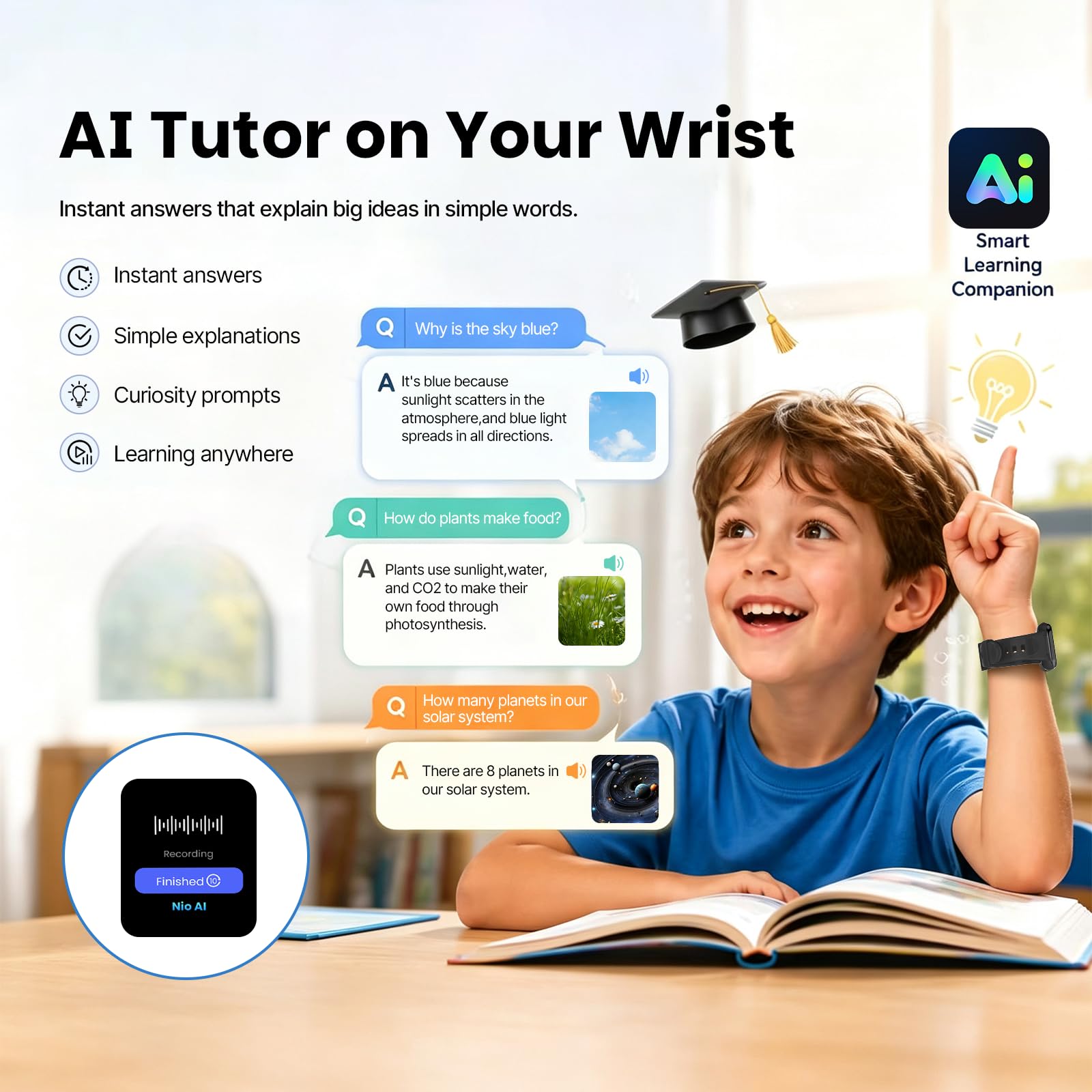 Photo 1 of LAGENIO K9 Kids Smartwatch with GPS Tracking