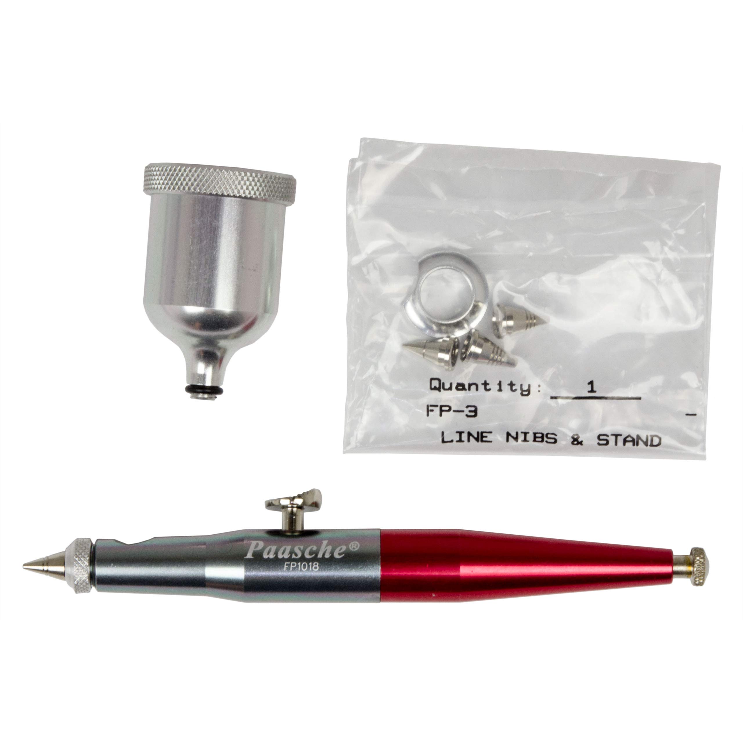 Paasche FP-1/32 Flow-Bleistift, Nicht zutreffend, Mehrfarbig, 19.05 x 7.62 x 5.71 cm