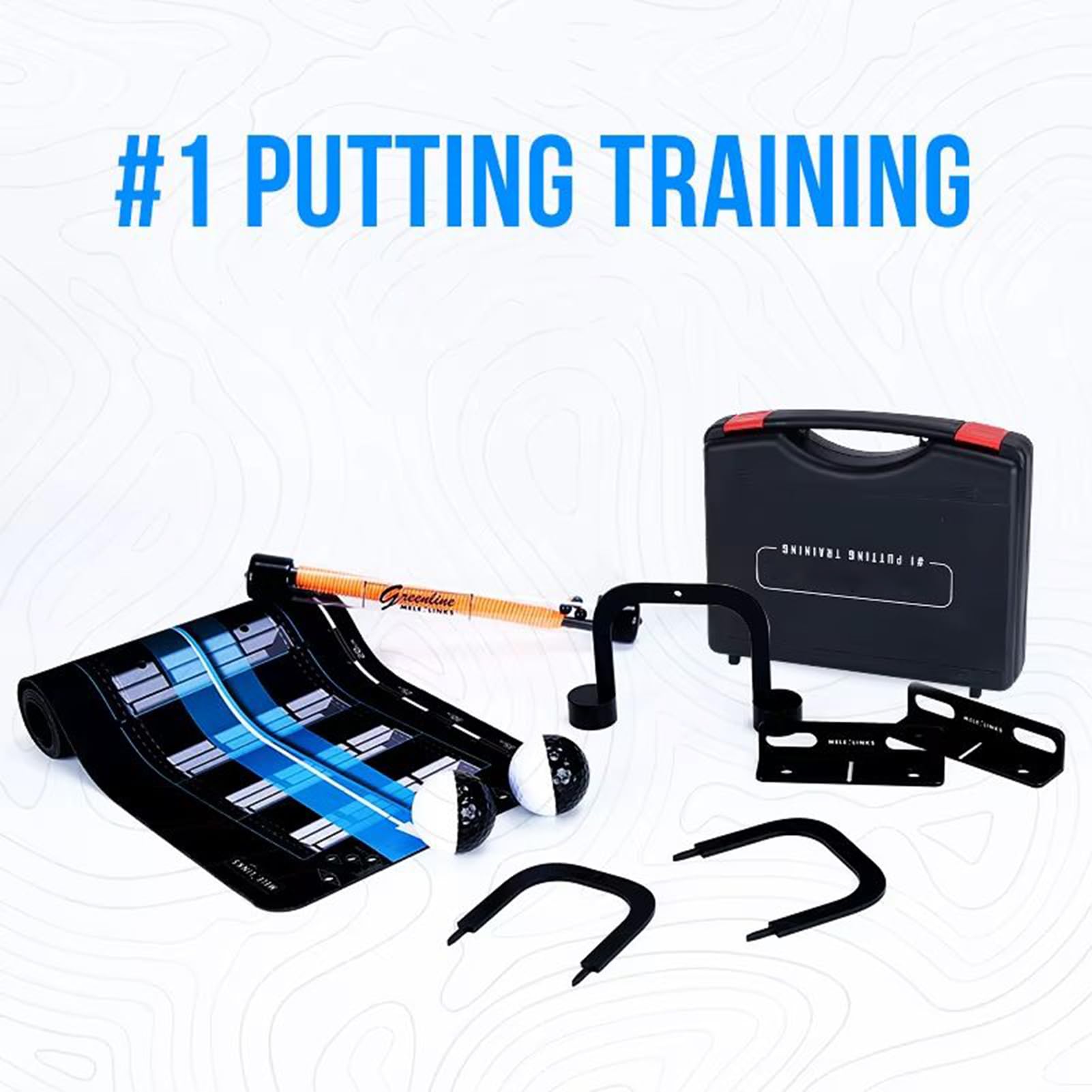 Golf Putting Trainingshilfe Putter Übung Trainingszubehör | Golf Putter Hilfsmittel Für Anfänger sowie Jugendliche Männer Frauen Golfer Enthusiasten Mütter und