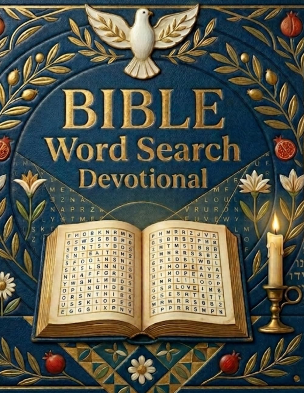Bible Word Search Devotional | Illustrated Christian Devotionals And Large Print Faith Puzzles Based On Biblical Wisdom And God's Promises: 87 Pages ... And Large Print Bible Word Search Puzzles