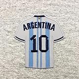 Argentinien-T-Shirt mit Stickerei