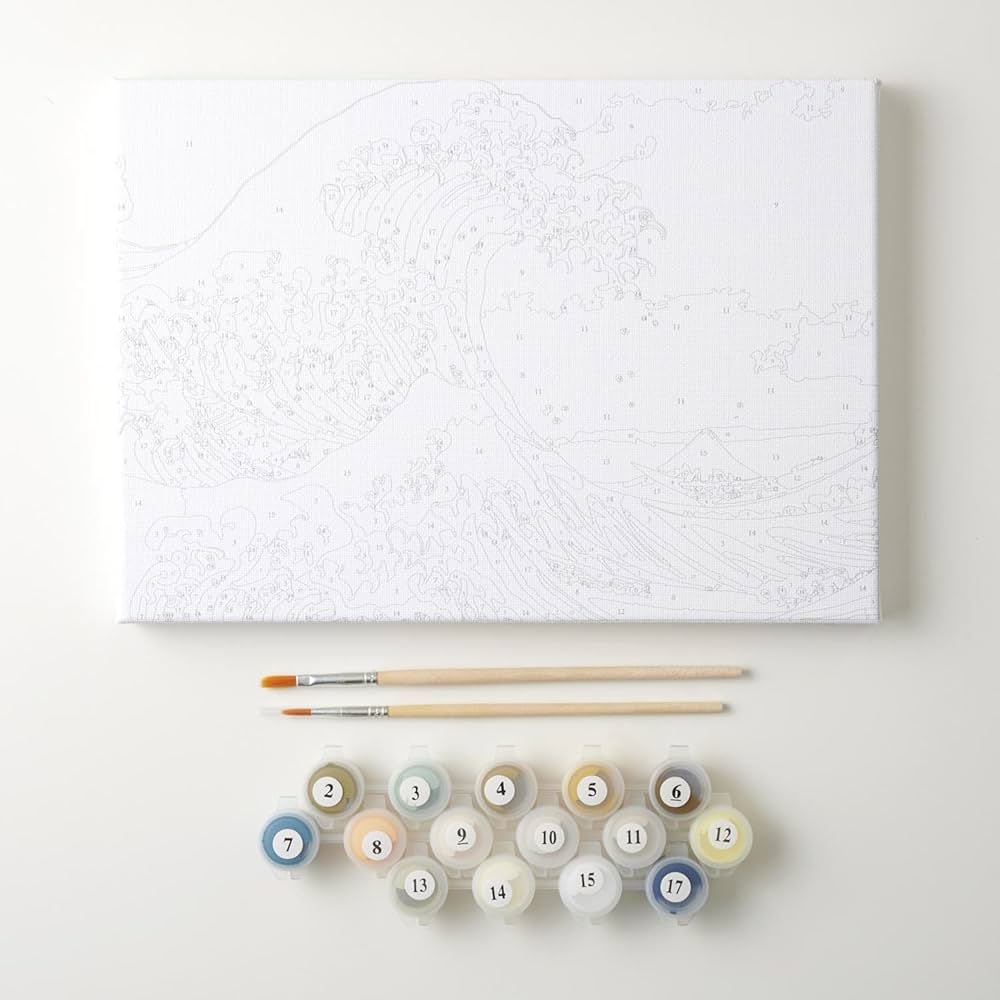 Amazon | 東京交易 ぬりえ「私のアート時間」 神奈川沖浪裏 B5