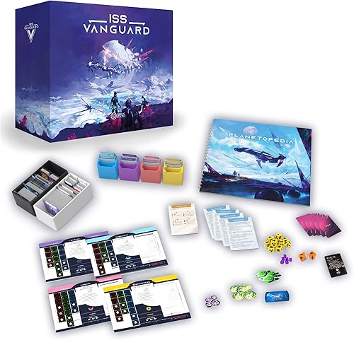 Miniatura 4 de Awaken Realms ISS Vanguard - Juego de mesa - Explora el espacio en un juego de estrategia cooperativa de ciencia ficción, emocionante aventura para