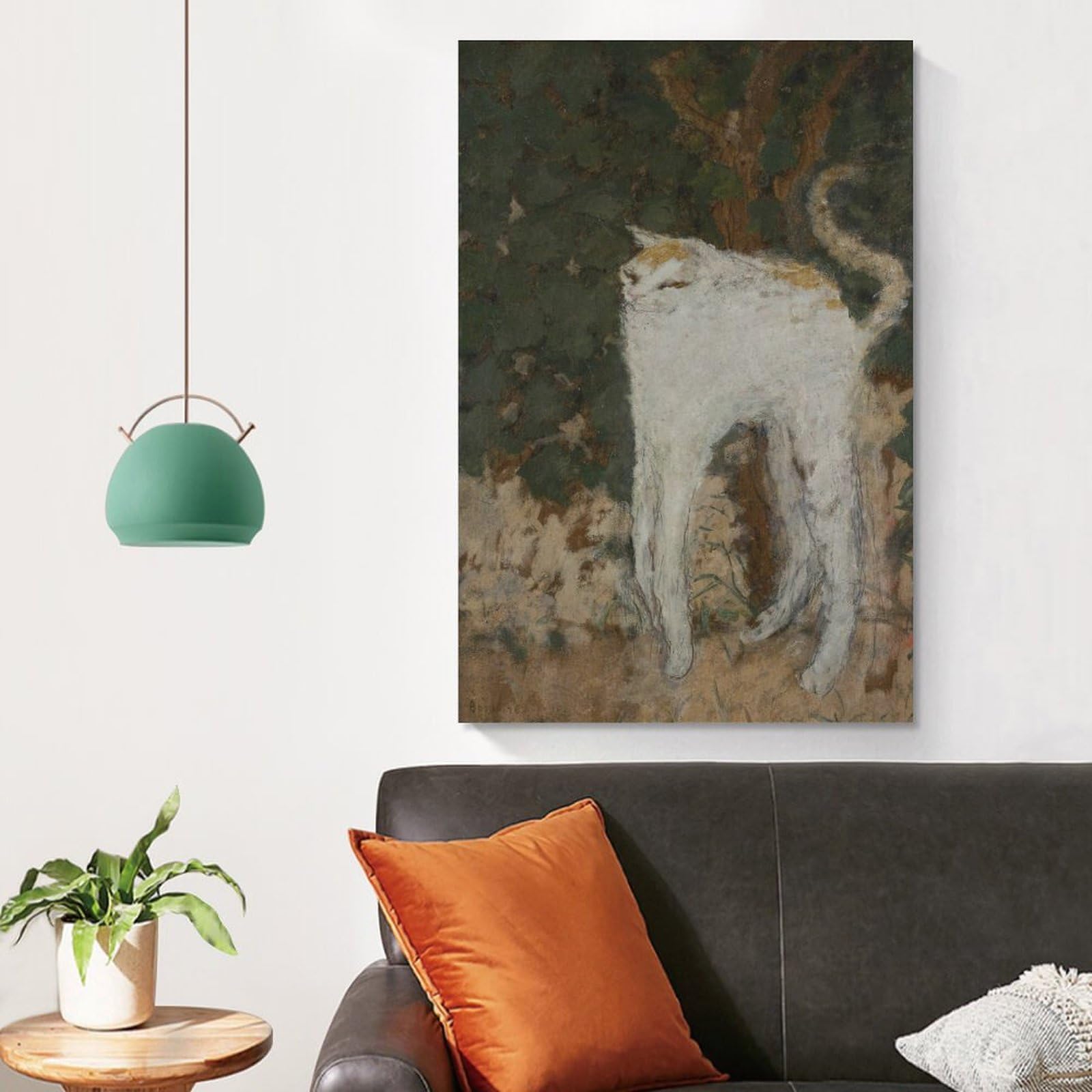 Amazon.co.jp: Pierre Bonnardピエール・ボナール画家絵画作品《白猫 