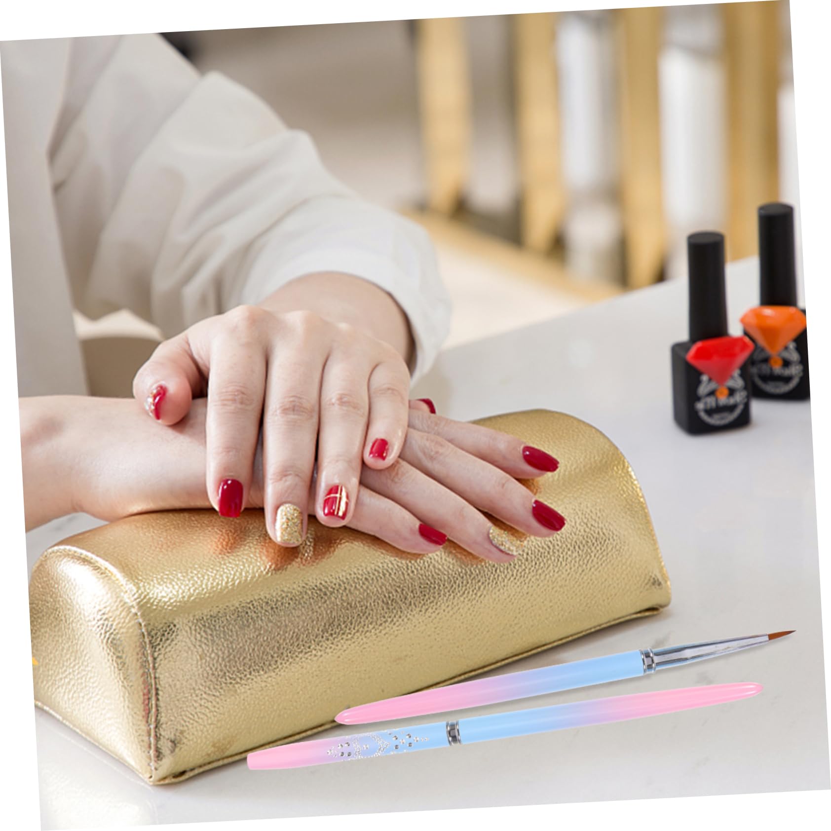 minkissy 15piezas Pinceles Para Arte De Uñas Para Manicura Herramientas De Dibujo Para Salón Casa Pinceles De Pintura y Decoración De Uñas Para Diseños Creativos y Detalles