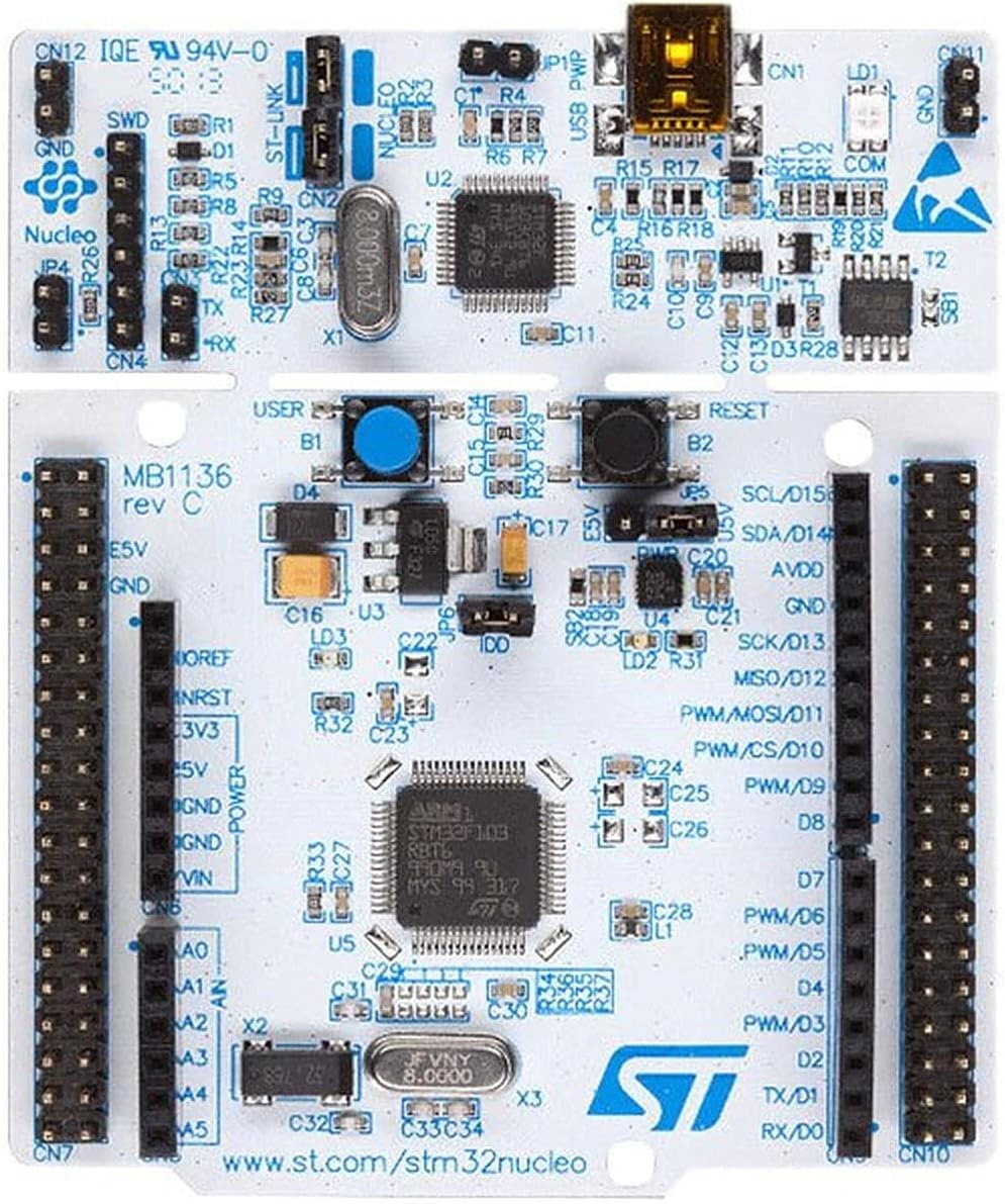 NUCLEO-F401RE STM32 Nucleo-64 MCU STM32F401RE STMicroelectronics Development Board
