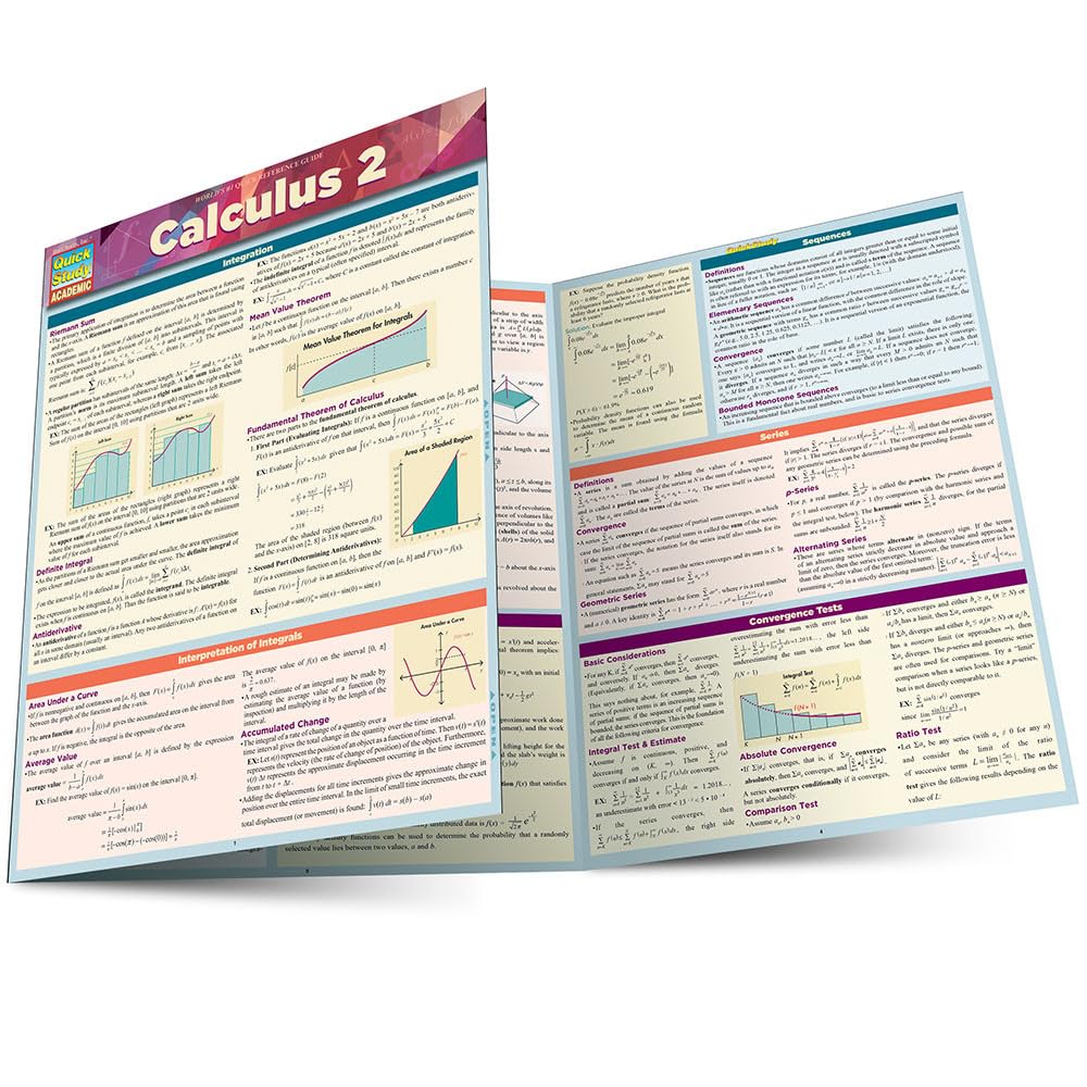 ExpoLogic, LLC Calculus 2 Mixed Media Produkt – Quick Study Academic