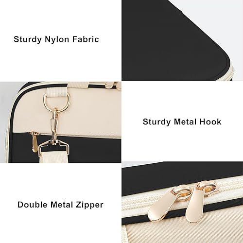 Miniatura 6 de CASIRENA Fundas para la Biblia para mujer, funda de transporte para la Biblia de tamaño grandemediano, bolsa para Biblia de iglesia con asa