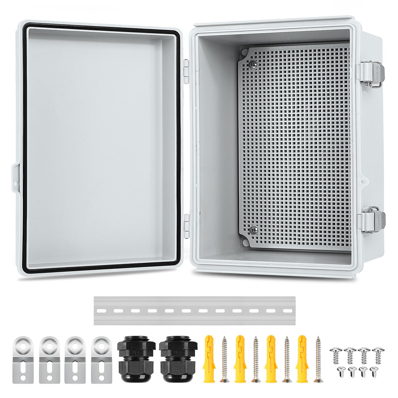 IP67 ABS Outdoor Electrical Junction Box Waterproof with Aluminum DIN Rail — Amazon image 10