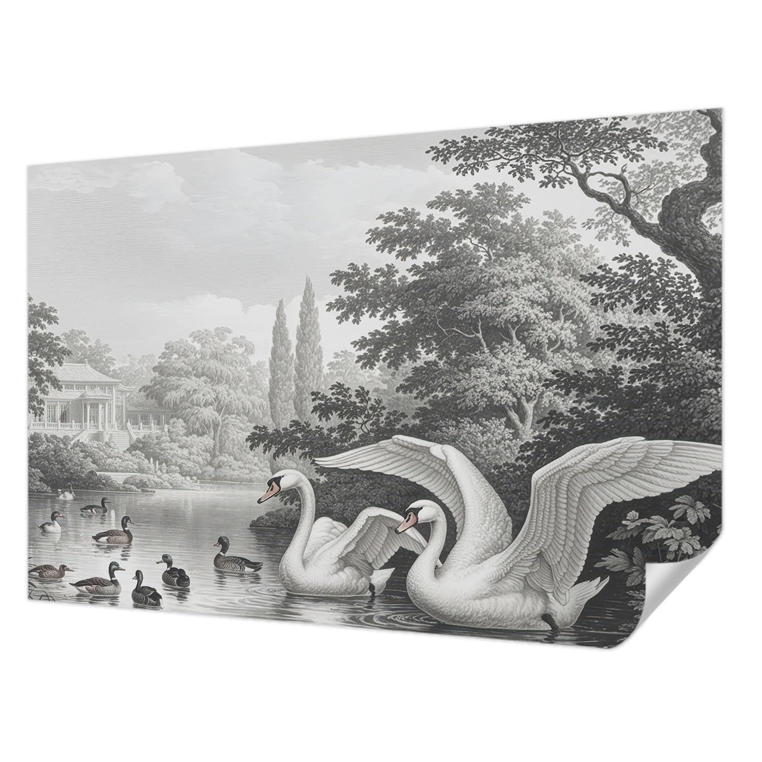 Revêtement mural autocollant 104x70 pose murale moderne Tulup