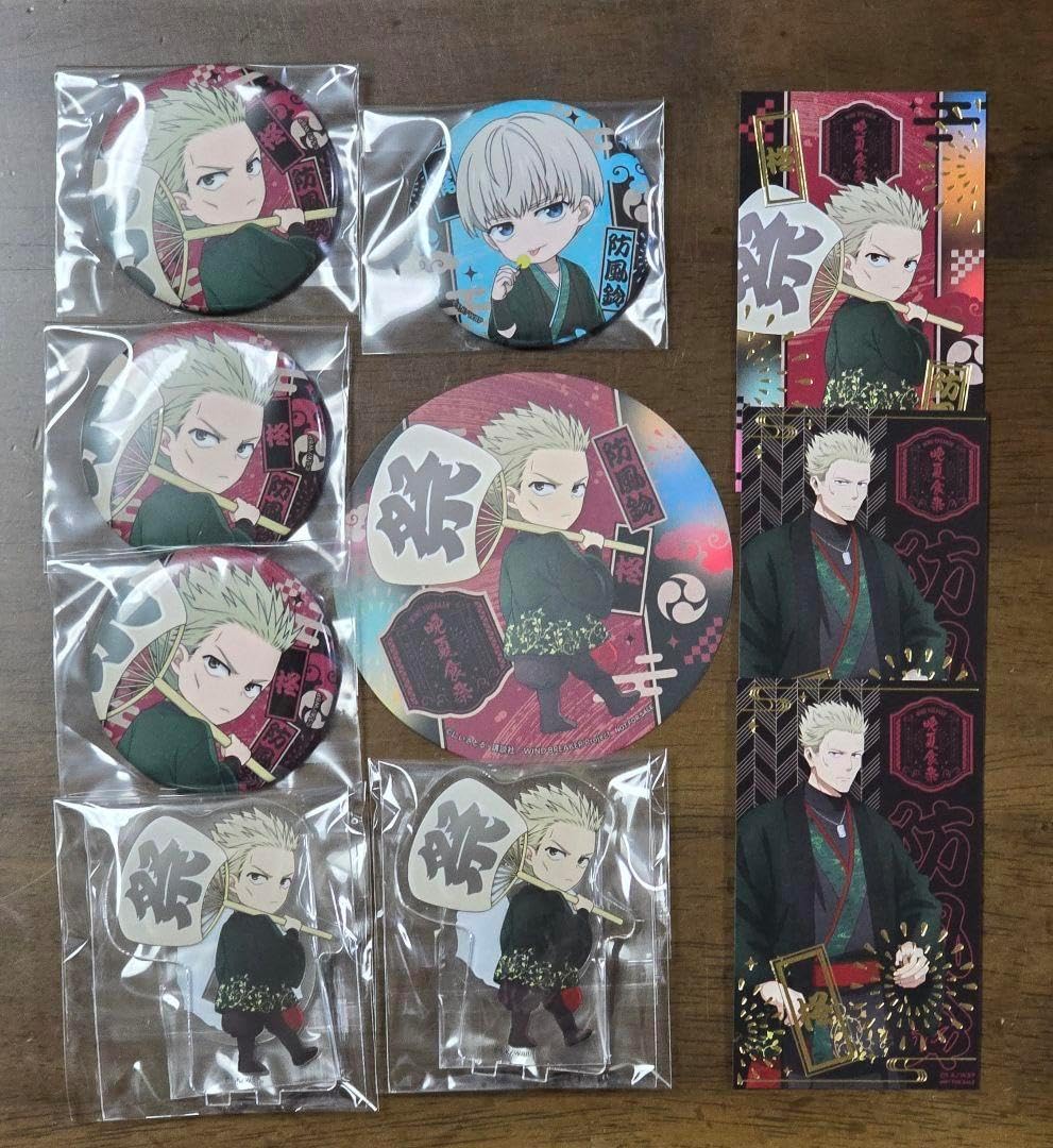 WIND BREAKER ウィンブレ 梶蓮 カフェ 缶バッジ アクリルスタンド WINDBREAKER アクスタコレクション 梶蓮 WIND BREAKER