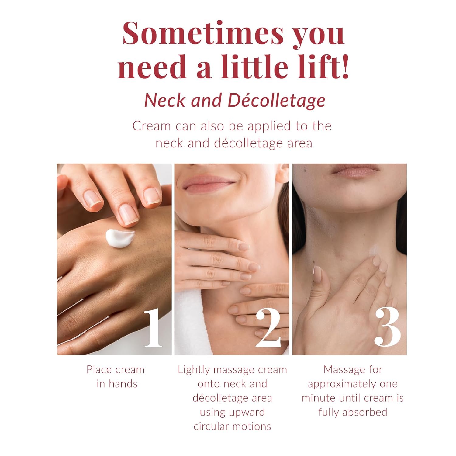 DHC Advanced Target Face Cream, Targeted Revitalizing Cream for Face and Jawline, 1.7 oz. Net Wt. (50g) - Image 6